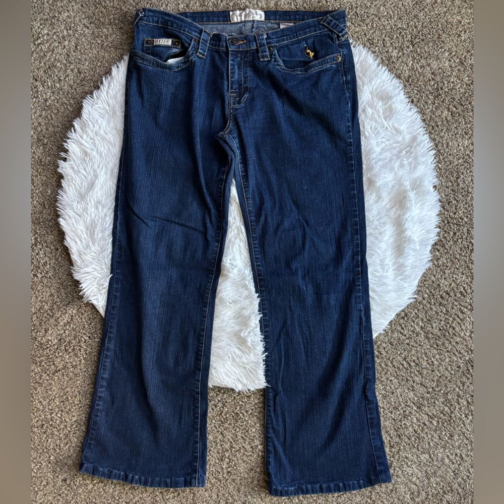 Baby Phat Jeans HEMMED Womens 11 Waist Size‎ 34